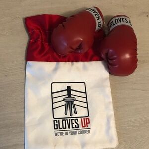 Gloves Up! We’re in Your Corner! Hope & Encouragement Mini Gloves & Bag Pls Read